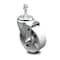 Service Caster Semi Steel Swivel Threaded Stem Caster w/Roller Bearing - 4" Wheel & 10MM Stem SCC-TS20S415-SSR-M1015 - alternate 1